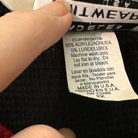 Vintage Adele Knitwear Christmas Sweater Size 2XL - Picture 6 of 8